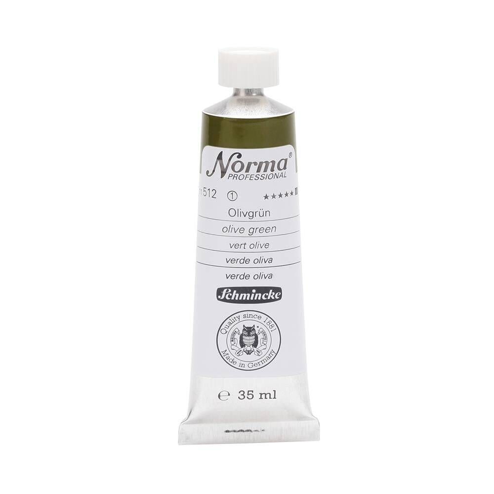 Schmincke Norma Profesyonel 35 ml 512 Olive Green