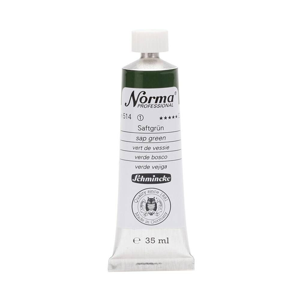 Schmincke Norma Profesyonel 35 ml 514 Sap Green