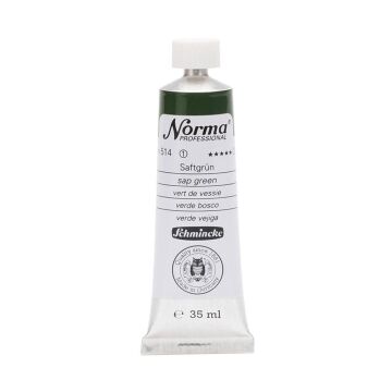 Schmincke Norma Profesyonel 35 ml 514 Sap Green