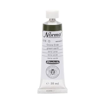 Schmincke Norma Profesyonel 35 ml 518 Green Earth