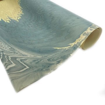 Tiryakiart Aharsız El Yapımı Asitsiz barut ebrulu Kağıdı 70x100 cm