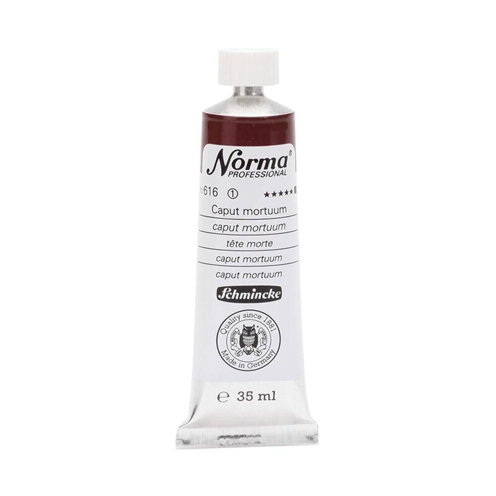 Schmincke Norma Profesyonel 35 ml 616 Caput Mortuum