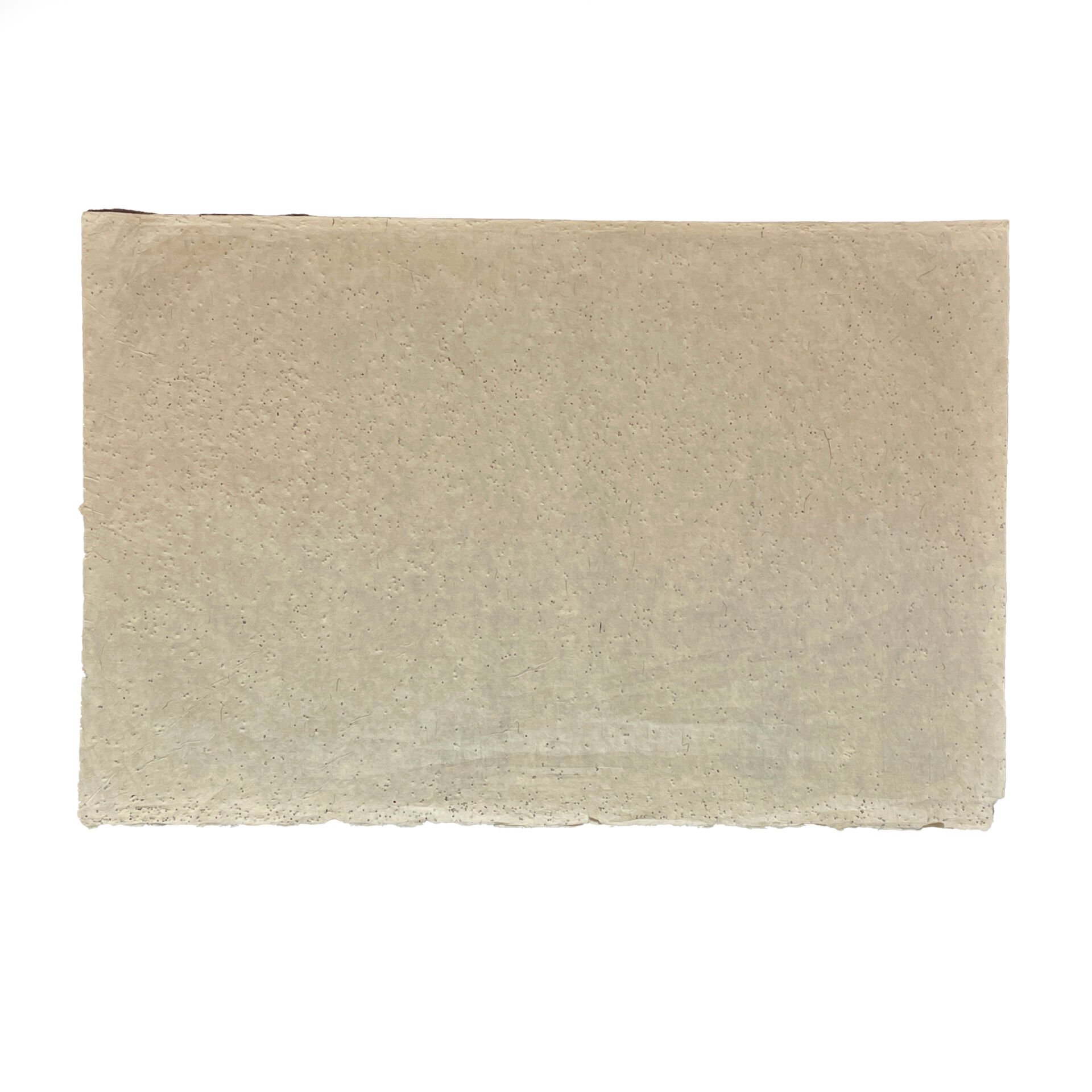 Tiryakiart Aharsız El Yapımı Asitsiz Nepal Kağıdı 50x70 cm Fantezi Kağıtlar Krem Üstü Siyah Benekli