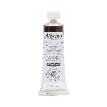 Schmincke Norma Profesyonel 35 ml 626 Vandyke Brown