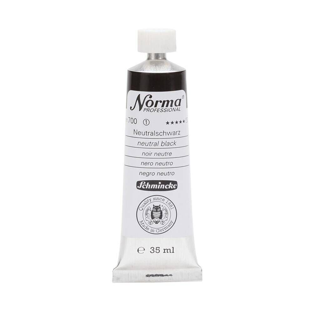 Schmincke Norma Profesyonel 35 ml 700 Neutral Black