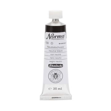 Schmincke Norma Profesyonel 35 ml 700 Neutral Black