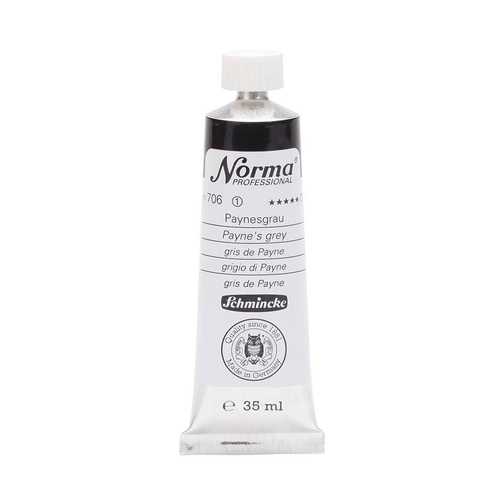 Schmincke Norma Profesyonel 35 ml 706 Payne'S Grey