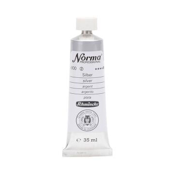 Schmincke Norma Profesyonel 35 ml 800 Silver