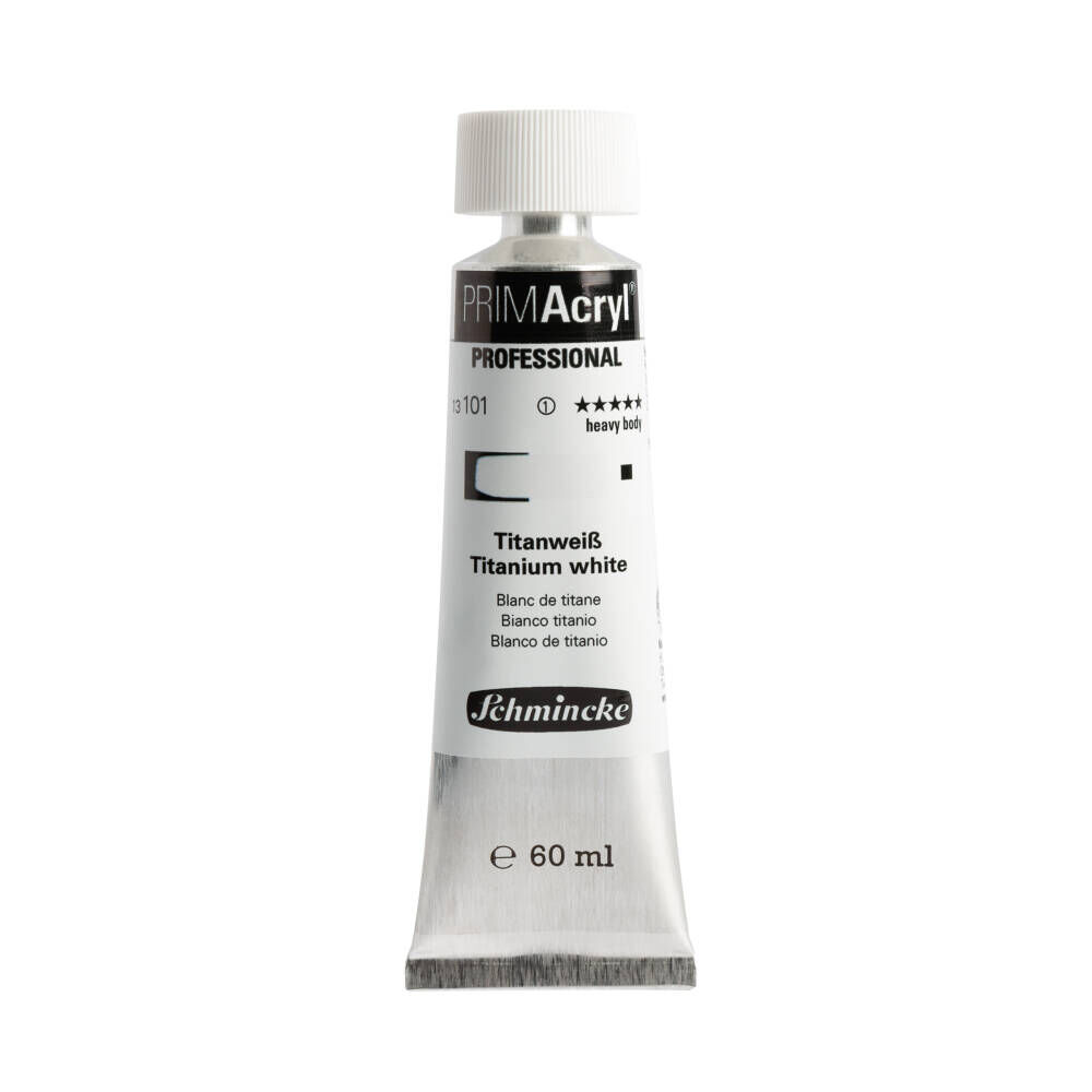 Schmincke Primacryl Artist Akrilik Boya 60 ml 101 Titanium White