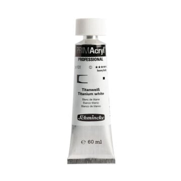 Schmincke Primacryl Artist Akrilik Boya 60 ml 101 Titanium White