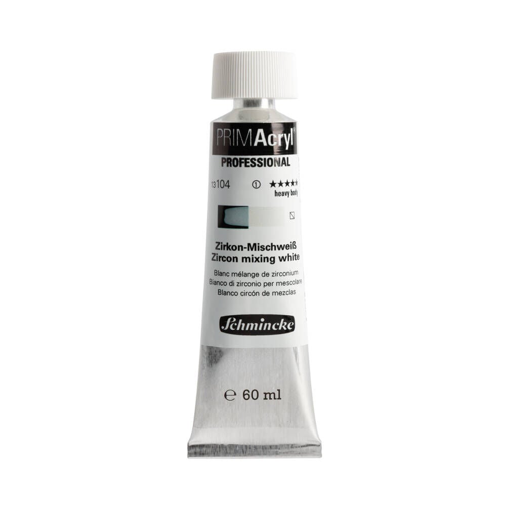 Schmincke Primacryl Artist Akrilik Boya 60 ml 104 Zircon Mixing White
