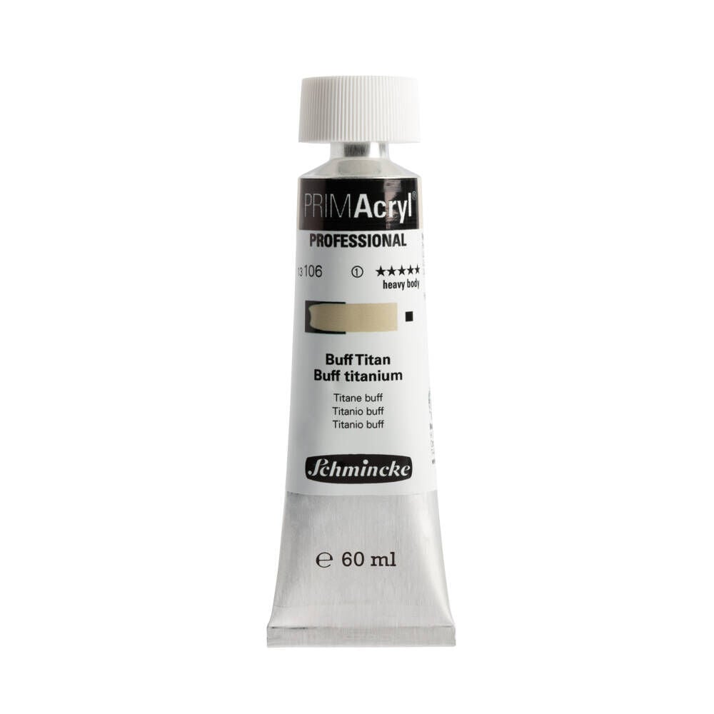 Schmincke Primacryl Artist Akrilik Boya 60 ml 106 Buff Titanium