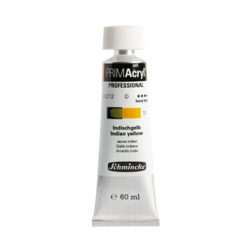 Schmincke Primacryl Artist Akrilik Boya 60 ml 212 Indian Yellow