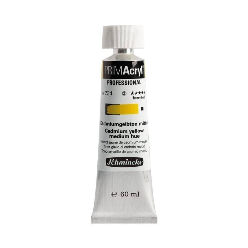 Schmincke Primacryl Artist Akrilik Boya 60 ml 234 Cadmium Yellow Medium Hue