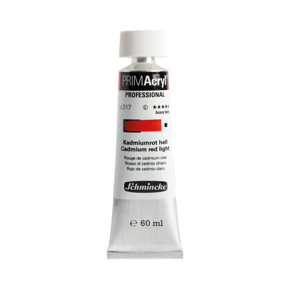 Schmincke Primacryl Artist Akrilik Boya 60 ml 317 Cadmium Red Light