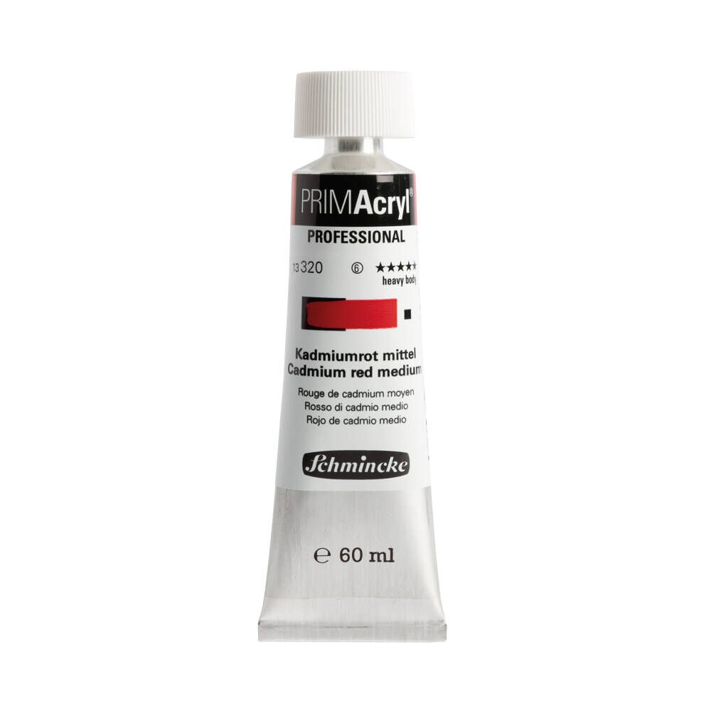 Schmincke Primacryl Artist Akrilik Boya 60 ml 320 Cadmium Red Medium