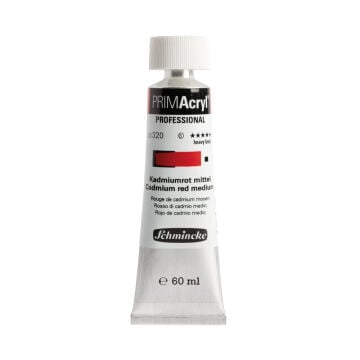 Schmincke Primacryl Artist Akrilik Boya 60 ml 320 Cadmium Red Medium