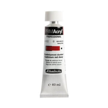 Schmincke Primacryl Artist Akrilik Boya 60 ml 322 Cadmium Red Deep