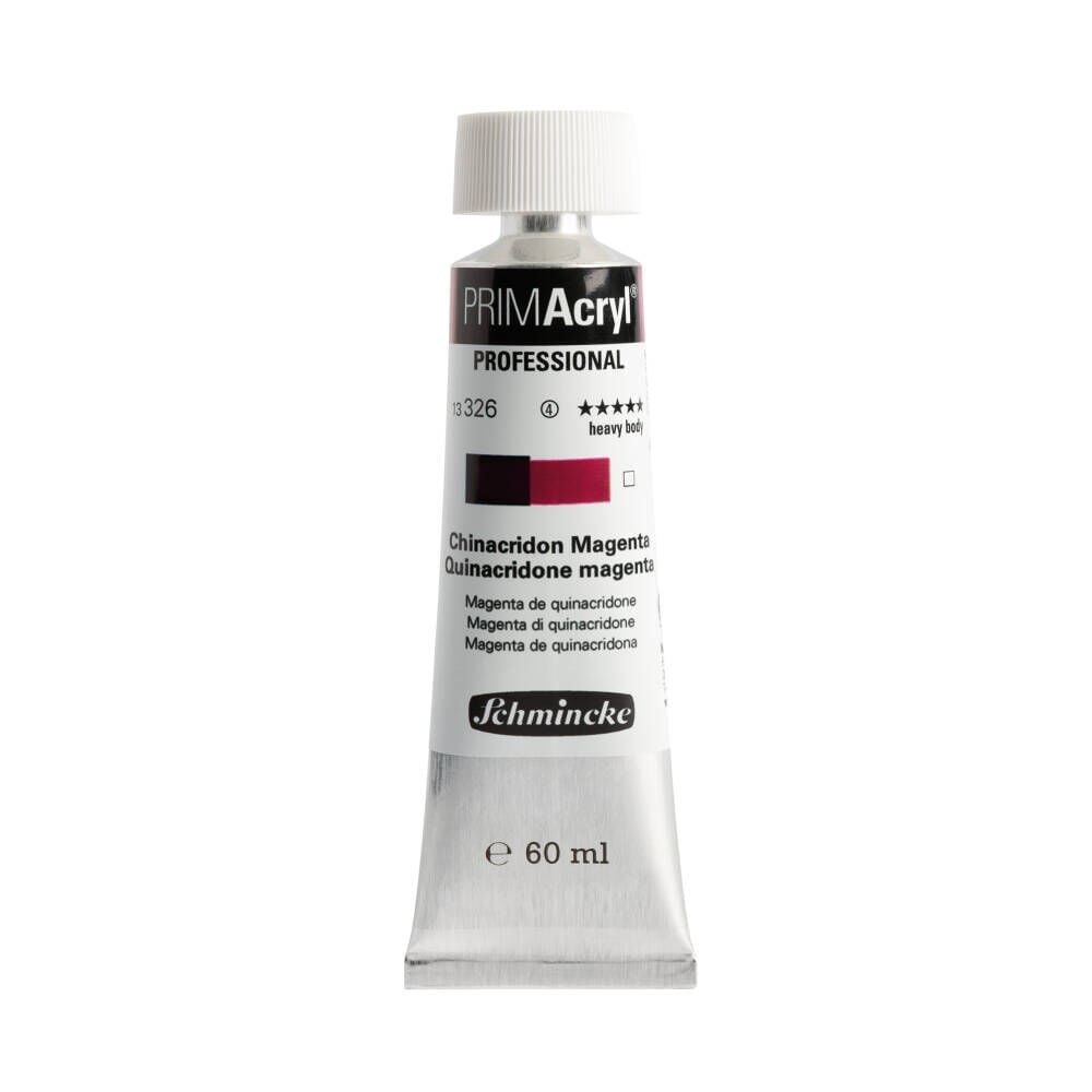 Schmincke Primacryl Artist Akrilik Boya 60 ml 326 Quinacridone Magenta