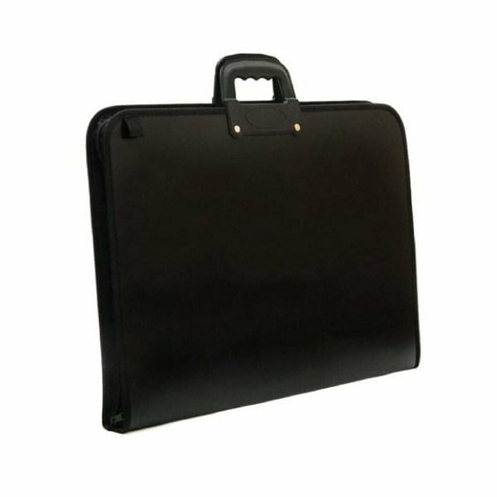 Abka Fermuarlı Proje Dosyası 55 x 75 Siyah Art College