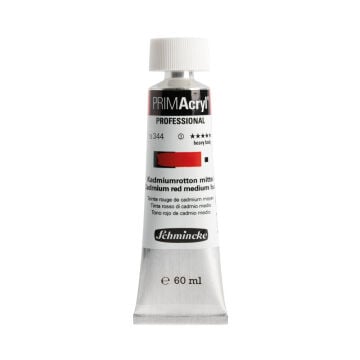 Schmincke Primacryl Artist Akrilik Boya 60 ml 344 Cadmium Red Medium Hue