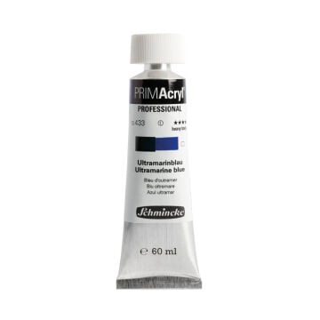 Schmincke Primacryl Artist Akrilik Boya 60 ml 433 Ultramarine Blue