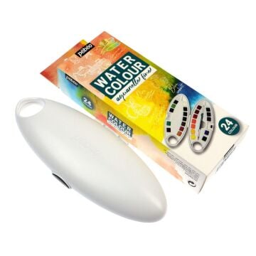 Pebeo Aquarell Watercolor Oval Dizayn Set 24'lü Plastik Kutu