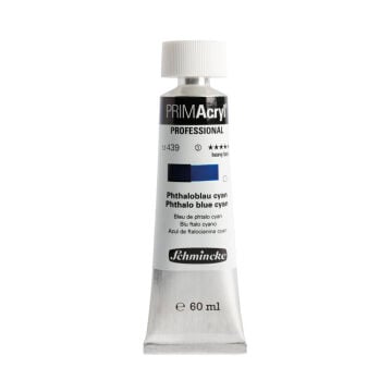 Schmincke Primacryl Artist Akrilik Boya 60 ml 439 Phthalo Blue Cyan