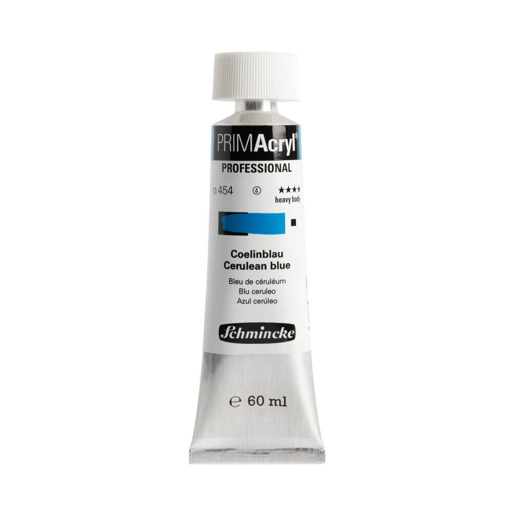 Schmincke Primacryl Artist Akrilik Boya 60 ml 454 Cerulean Blue