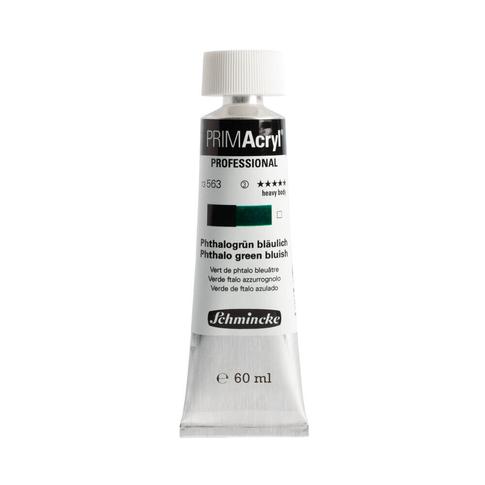 Schmincke Primacryl Artist Akrilik Boya 60 ml 563 Phthalo Green Blue Shade