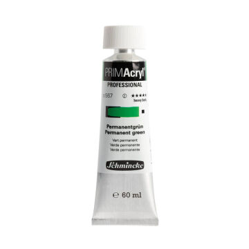 Schmincke Primacryl Artist Akrilik Boya 60 ml 567 Permanent Green Light