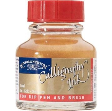 Winsor & Newton 283 Gold Calligraphy Mürekkebi 30 ml