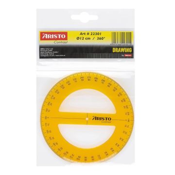 Aristo Contrast 360 Derece Cetvel AR22301