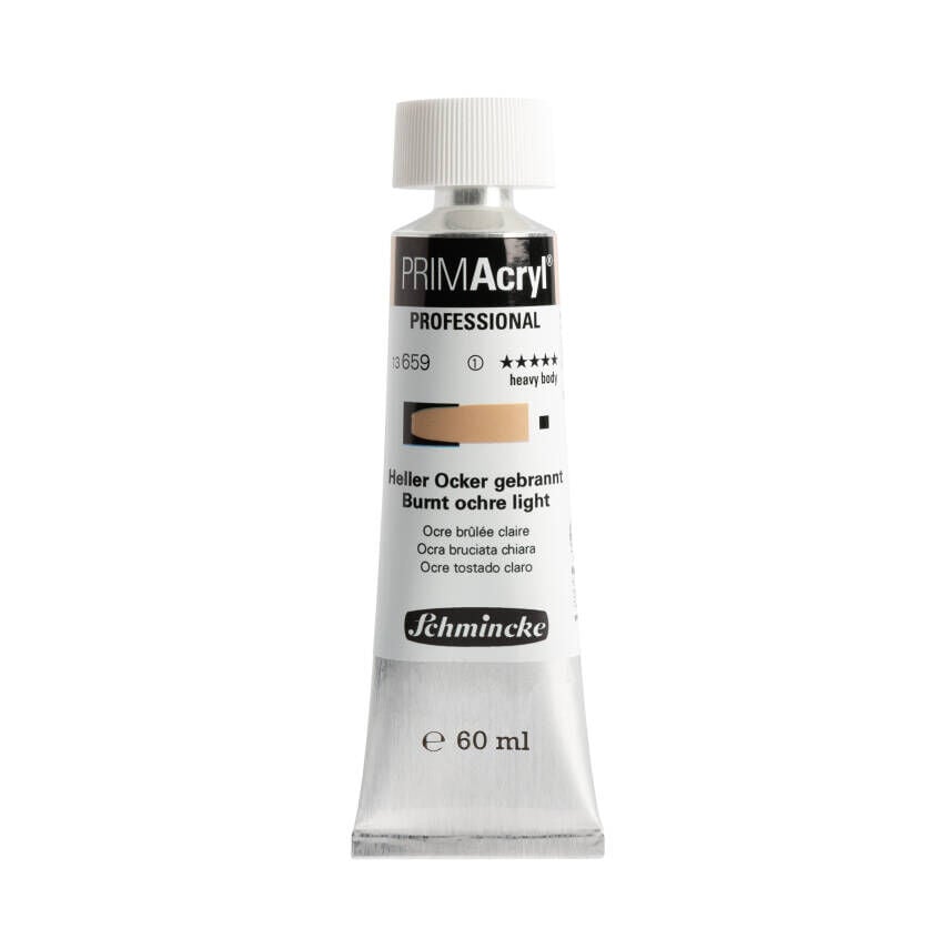 Schmincke Primacryl Artist Akrilik Boya 60 ml 659 Burnt Ochre Light