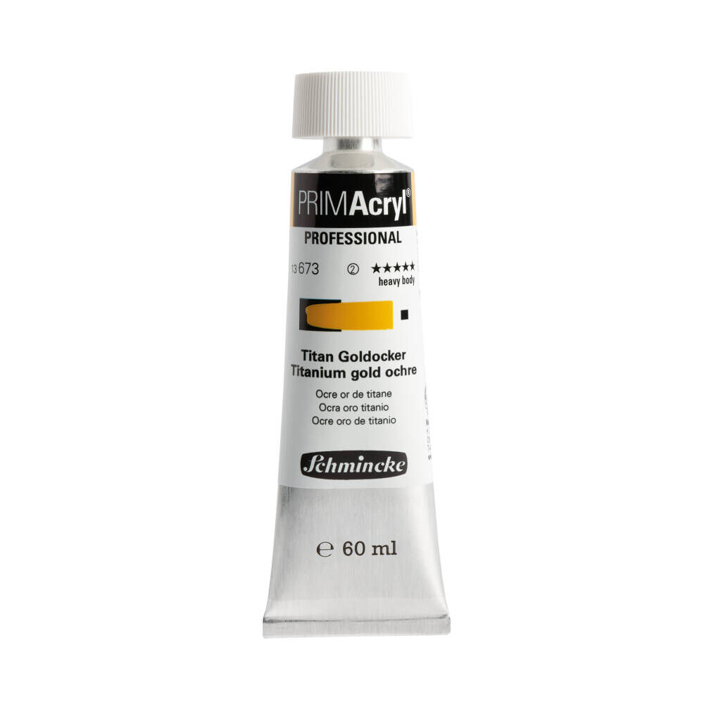 Schmincke Primacryl Artist Akrilik Boya 60 ml 673 Naples Yellow Deep