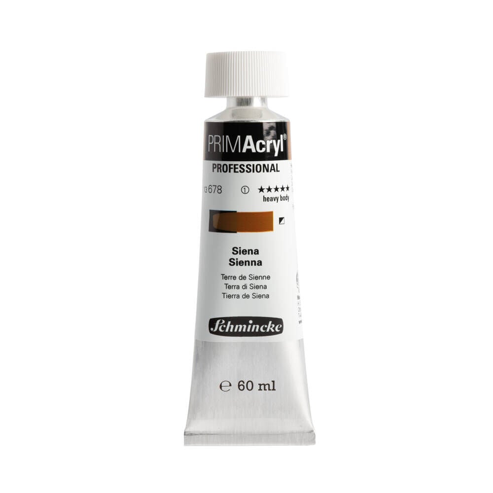 Schmincke Primacryl Artist Akrilik Boya 60 ml 678 Sienna