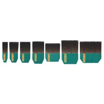 Da Vinci 500 Serisi No:70 Mavi Sincap Kılı Düz Altın Varak Sakal Fırçası