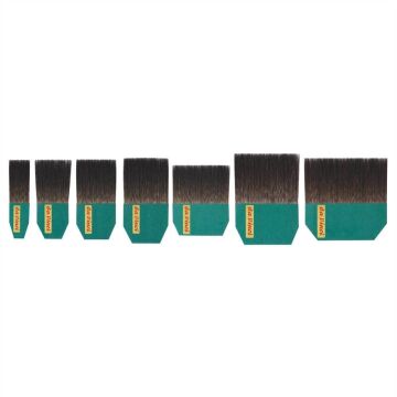 Da Vinci 500 Serisi No:80 Mavi Sincap Kılı Düz Altın Varak Sakal Fırçası