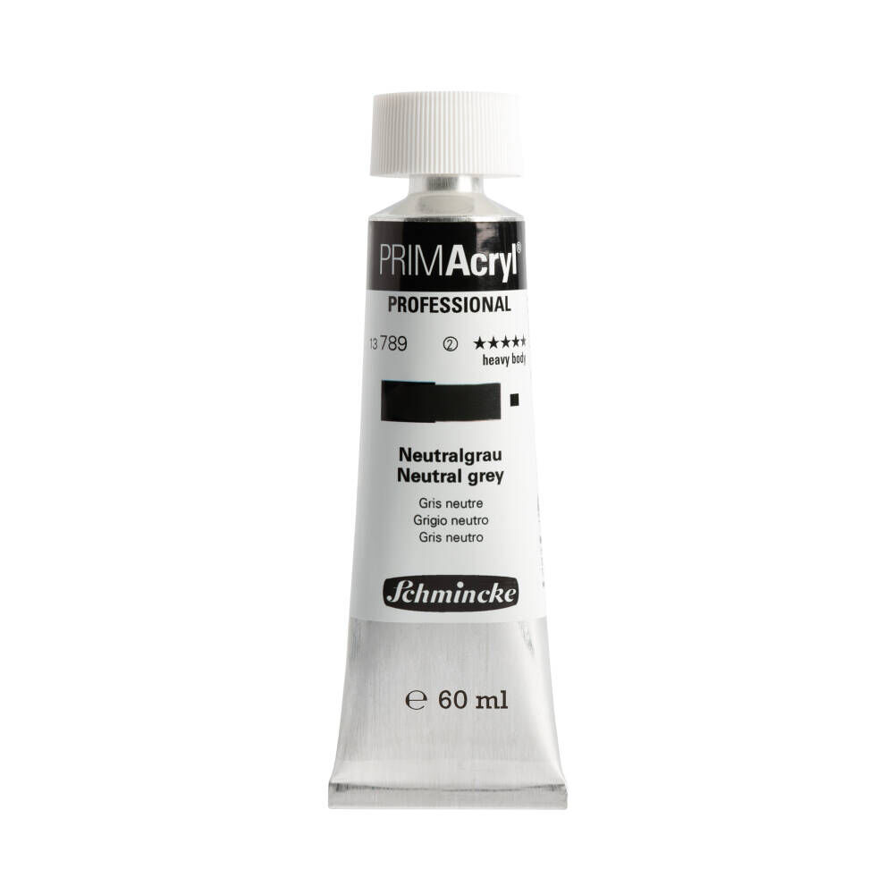 Schmincke Primacryl Artist Akrilik Boya 60 ml 789 Neutral Grey