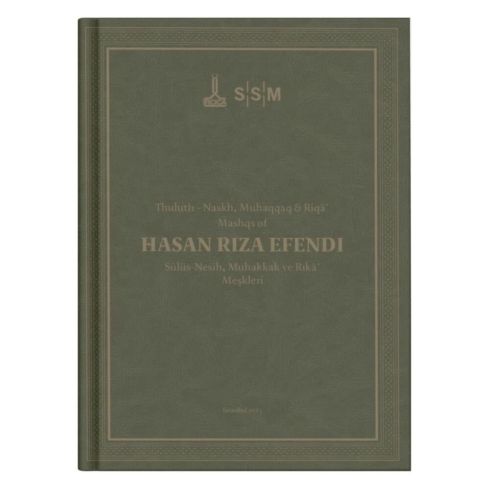 Hasan Rıza Sülüs Nesih Muhakkak ve Rika Meşkleri - ircica