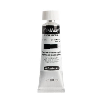 Schmincke Primacryl Artist Akrilik Boya 60 ml 791 Perylene Black Green