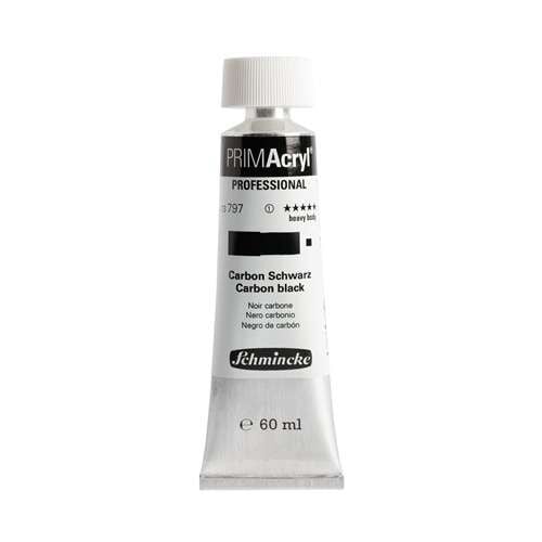 Schmincke Primacryl Artist Akrilik Boya 60 ml 797 Carbon Black