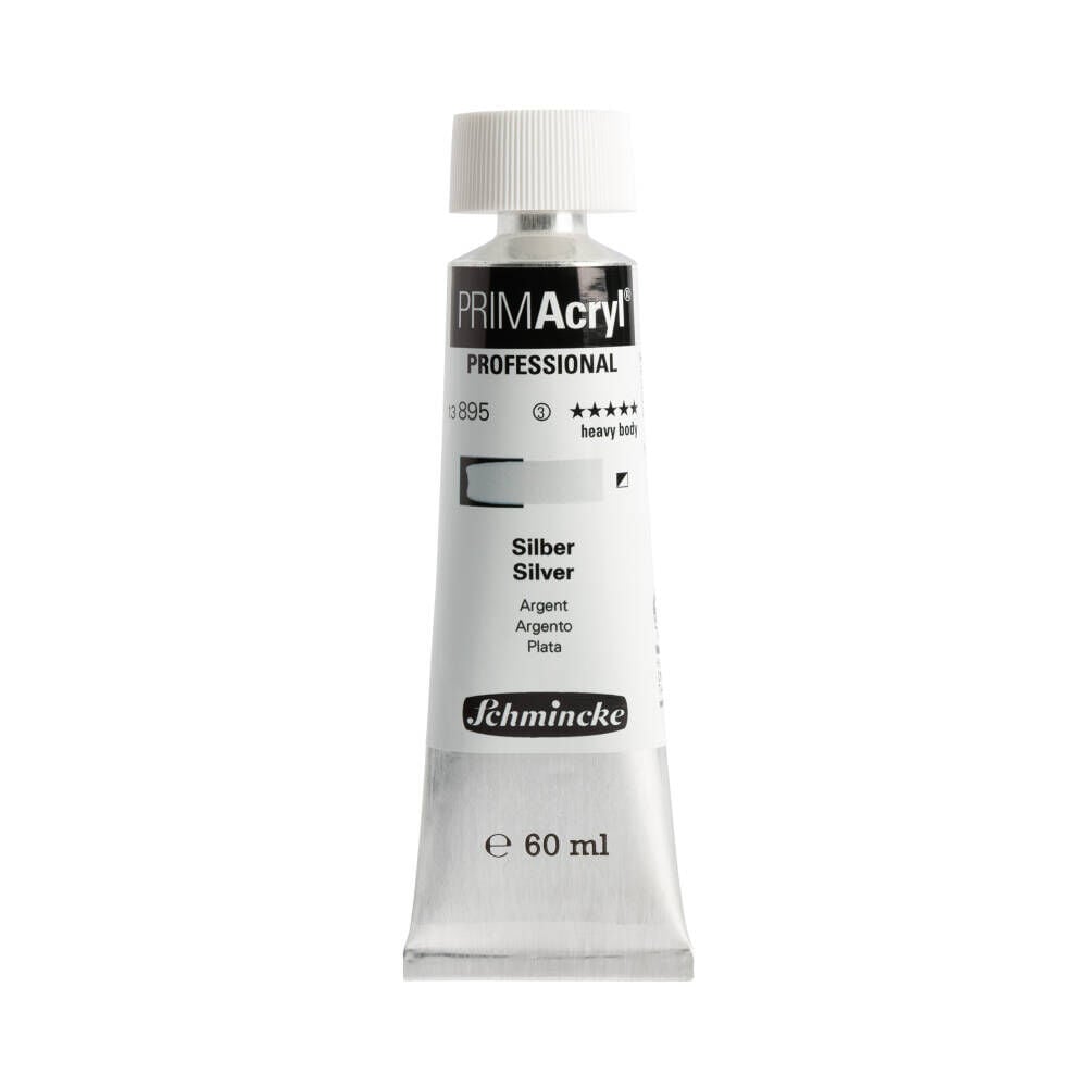 Schmincke Primacryl Artist Akrilik Boya 60 ml 895 Silver