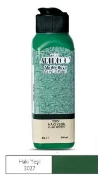 Artdeco Akrilik Boya 140 ml Haki Yeşil 3027
