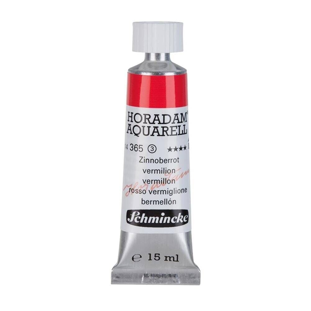 Schmincke Horadam Aquarell Artist Sulu Boya 15 ml 365 Vermilion  Seri 3
