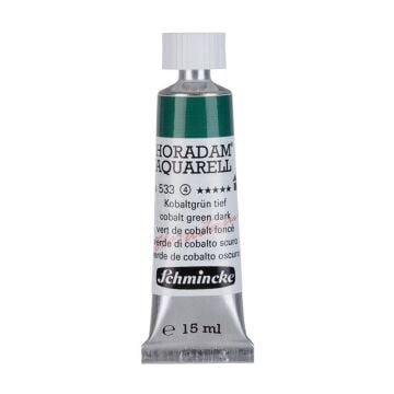 Schmincke Horadam Aquarell Artist Sulu Boya 15 ml 533 Cobalt Green Dark Seri 4