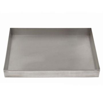 Ayan Ebru Teknesi 25x35 cm Kod: 304 Paslanmaz Çelik