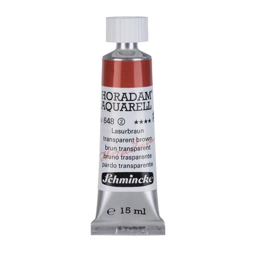 Schmincke Horadam Aquarell Artist Sulu Boya 15 ml 648 Translucent Brown Seri 2