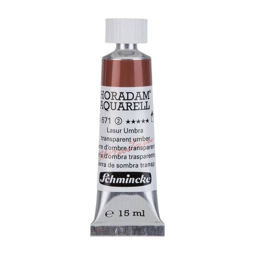 Schmincke Horadam Aquarell Artist Sulu Boya 15 ml 671 Transparent Umber Seri 2
