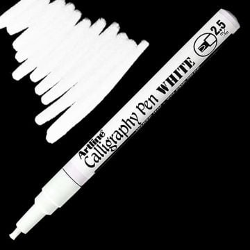 Artline Calligraphy Pen Kaligrafi Kalemi 2.5 mm White